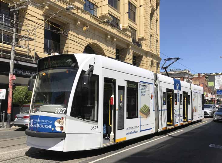 Yarra Trams Siemens Combino University of Melbourne 3527